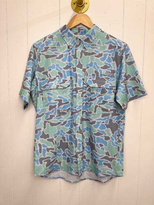 Coastal Camo Fishing Shirt