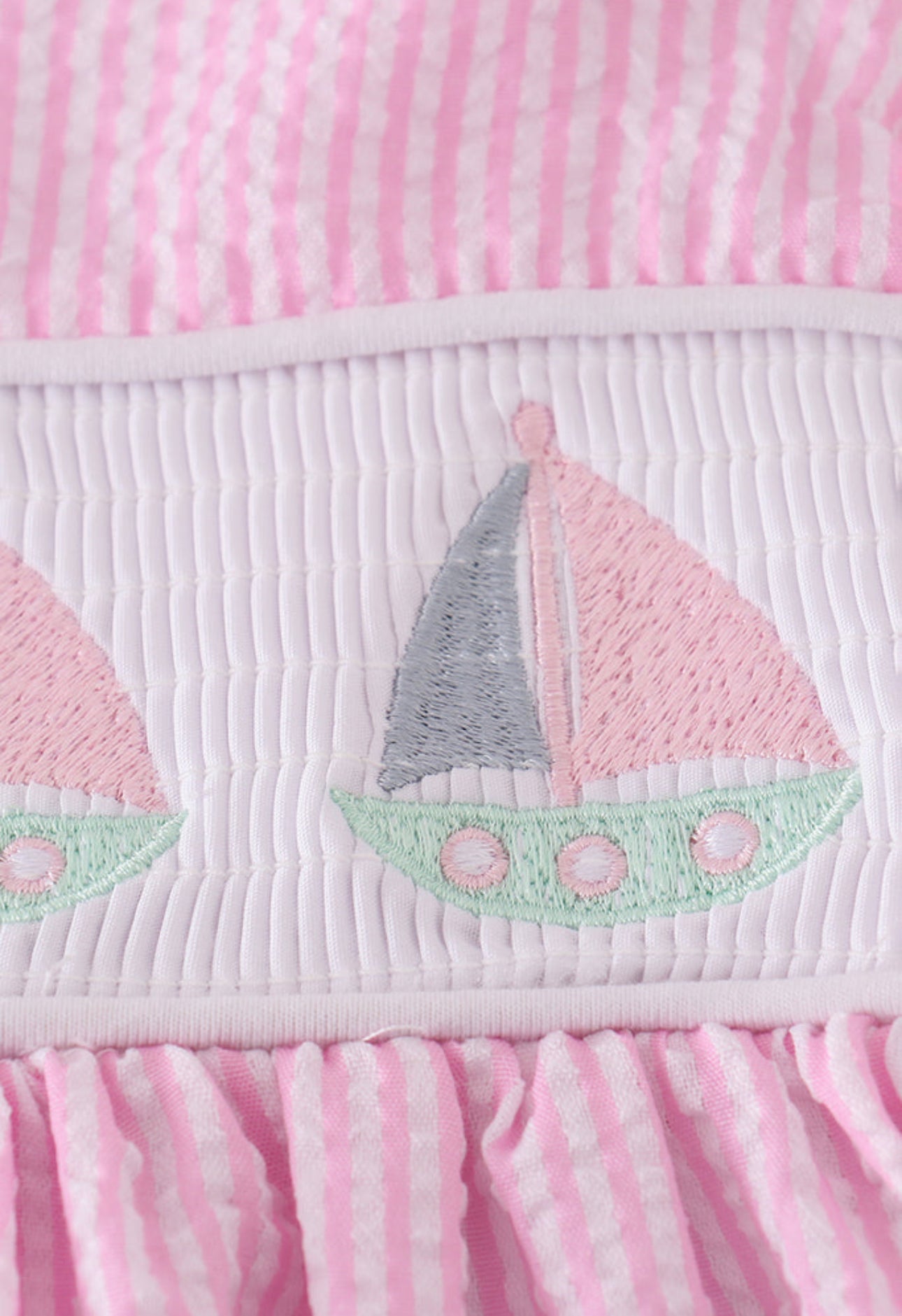 The Lila | Pink Sailboat Dress