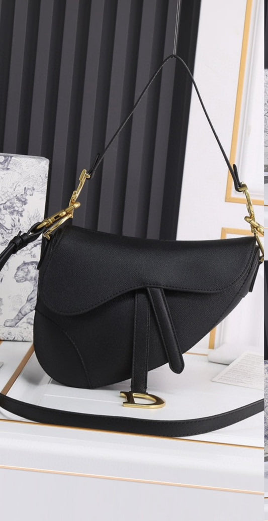 D Black Insp Saddle Bag