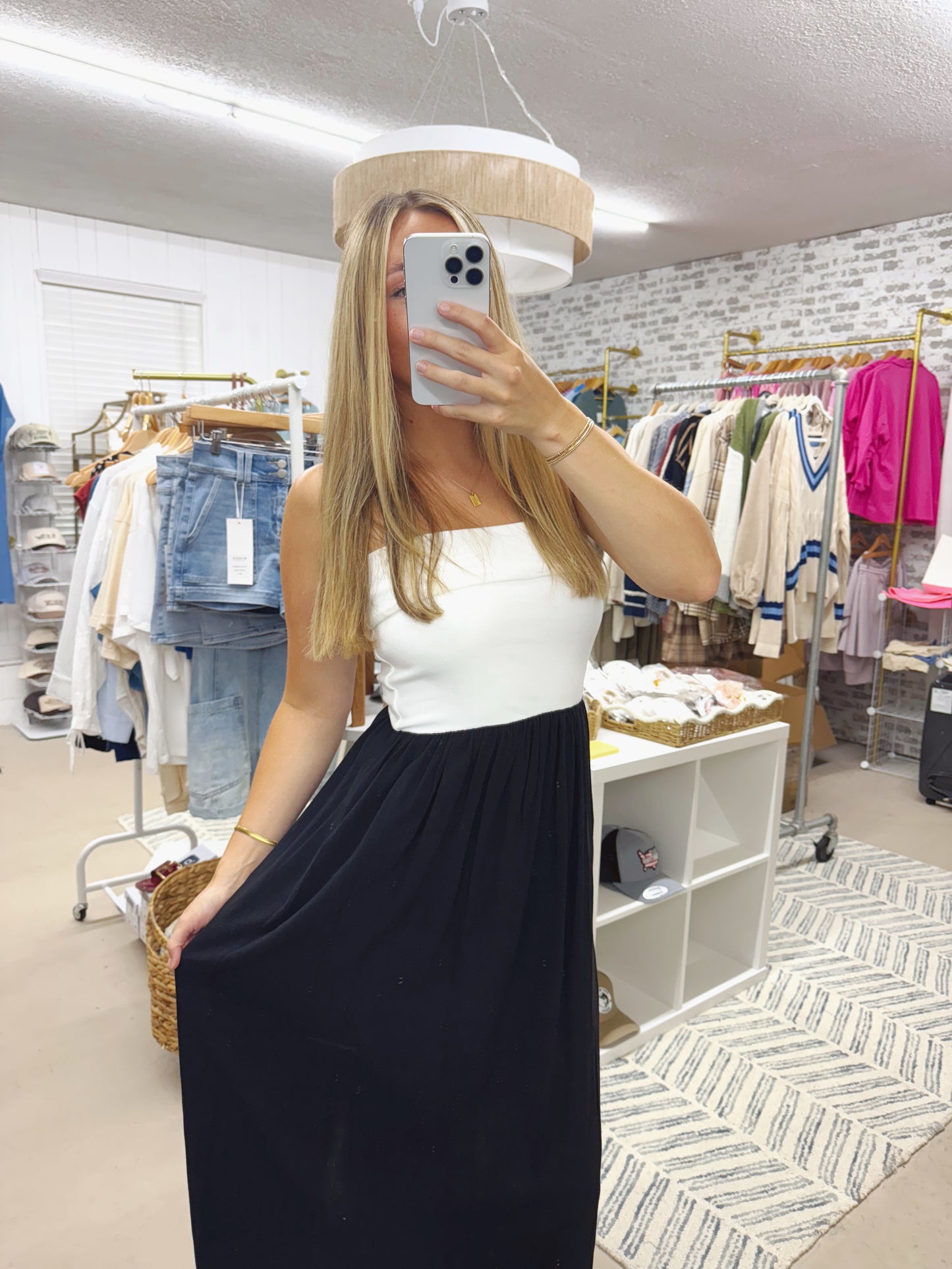 The Gia | B&W Tube Dress