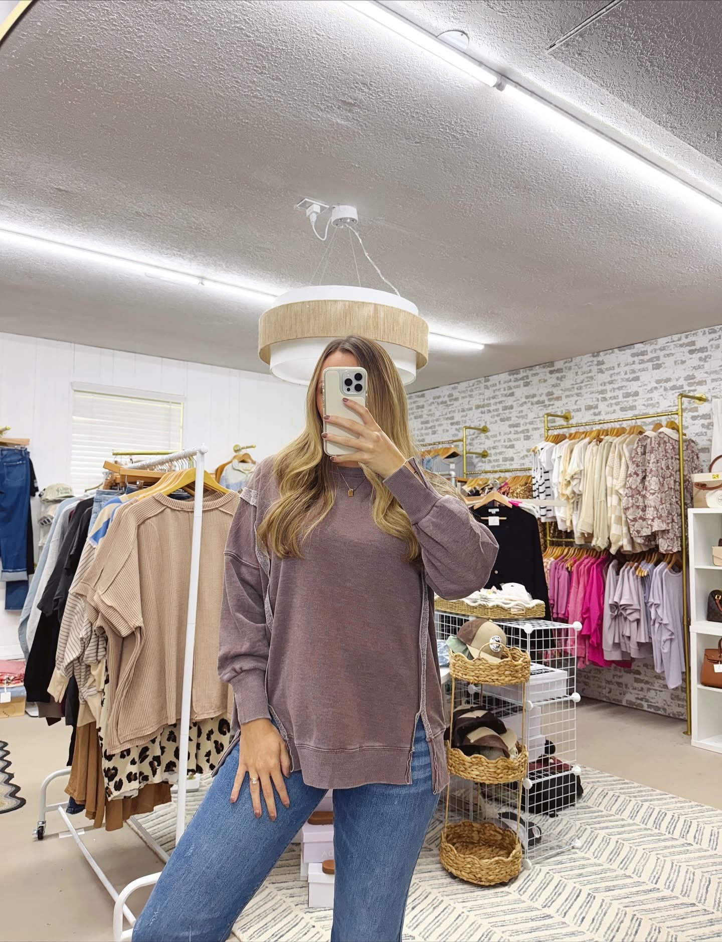 The Daphne | Eggplant Classic Crew