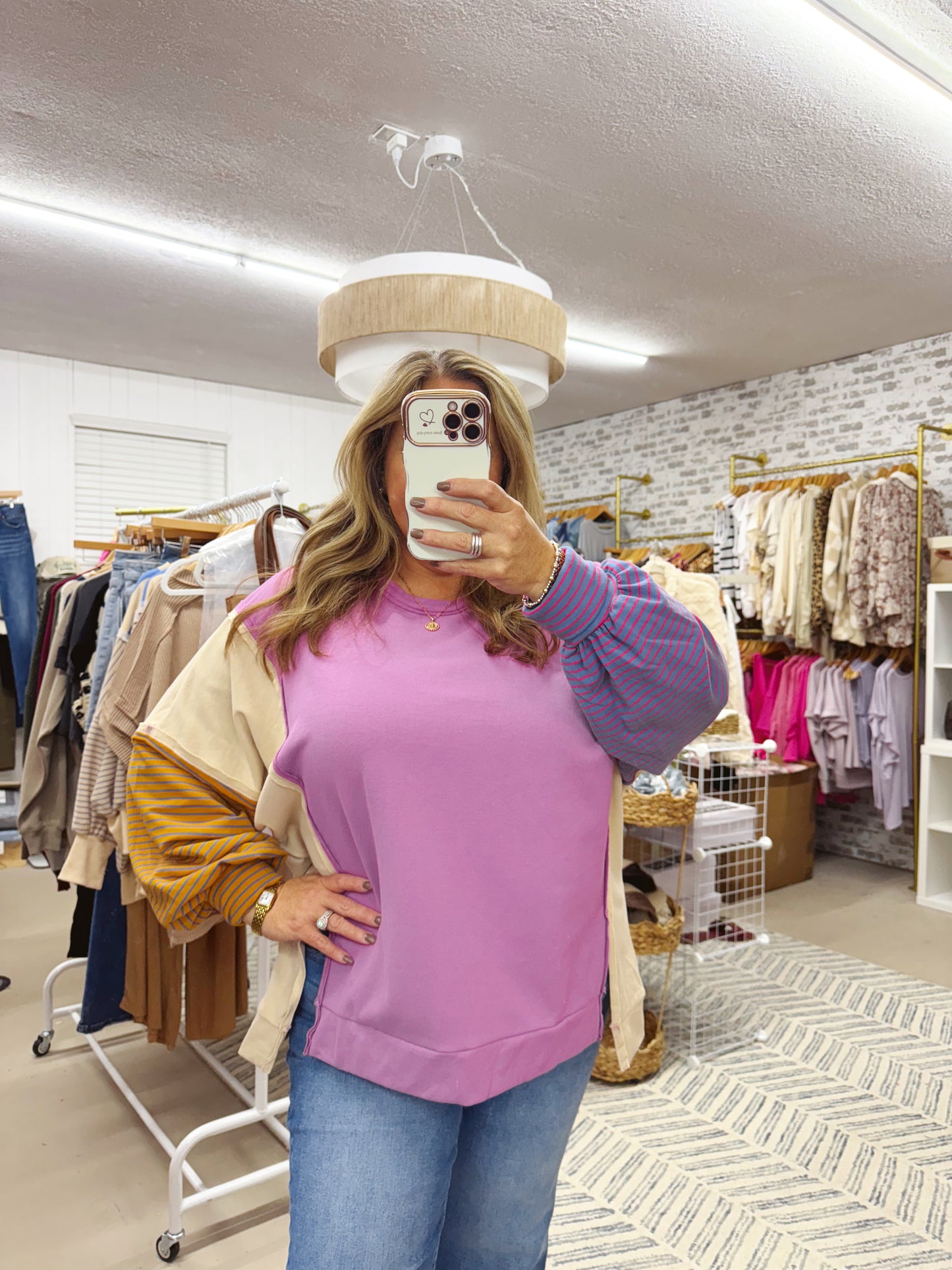 The Angie | Color Block Long Sleeve