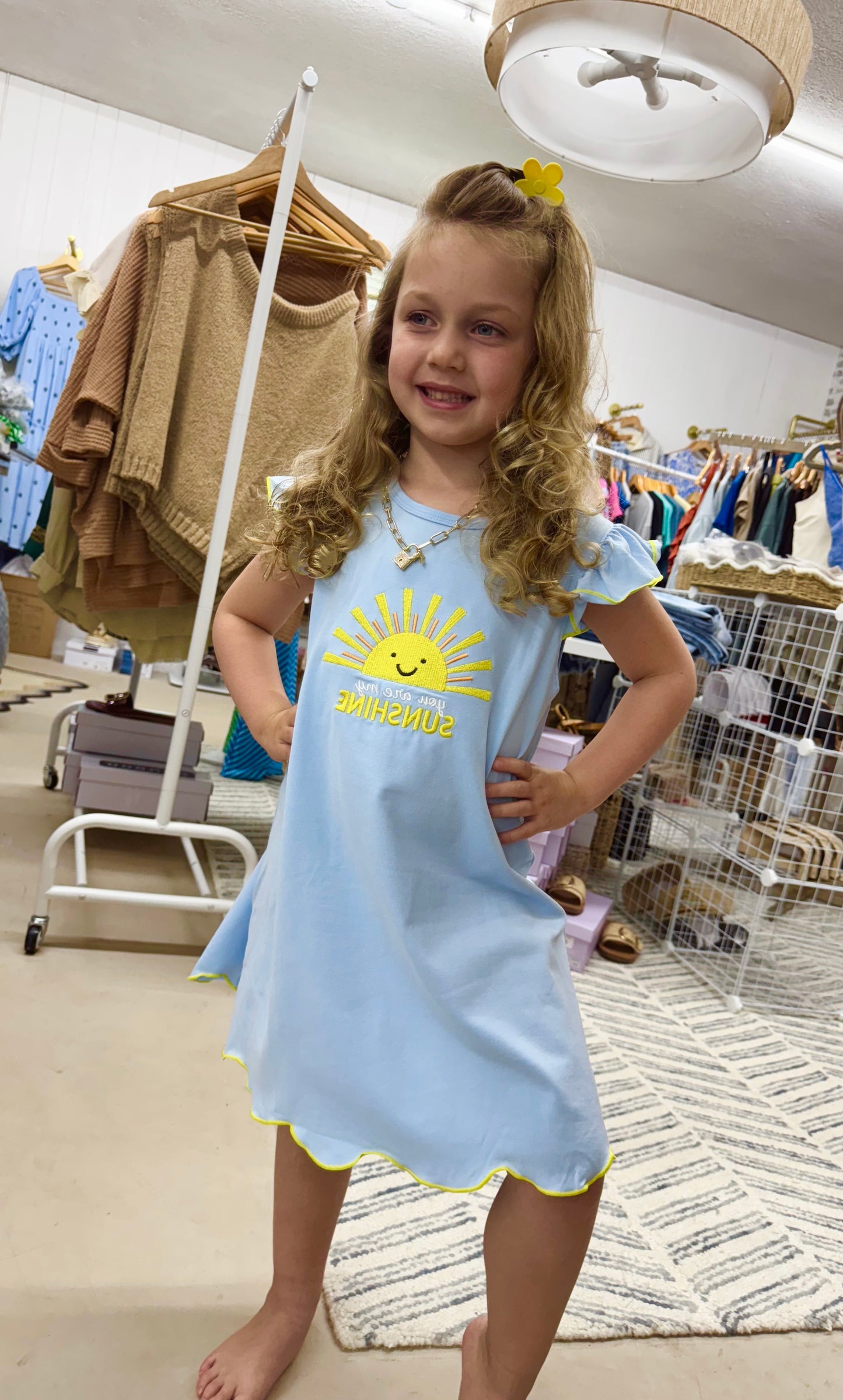 The Sunshine Dress | Blue
