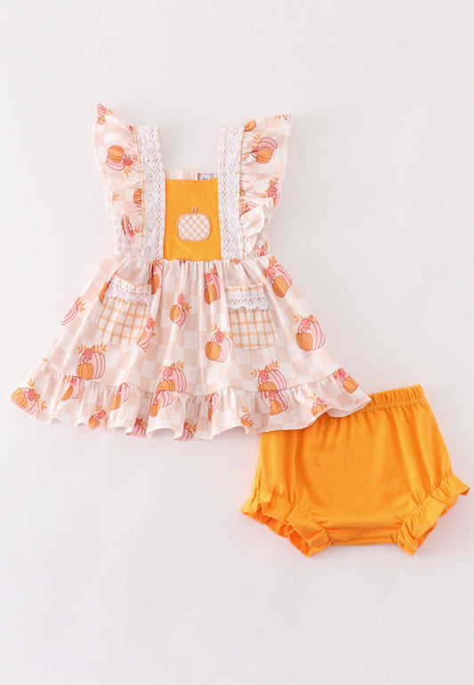 The Pumpkin Bloomer Set