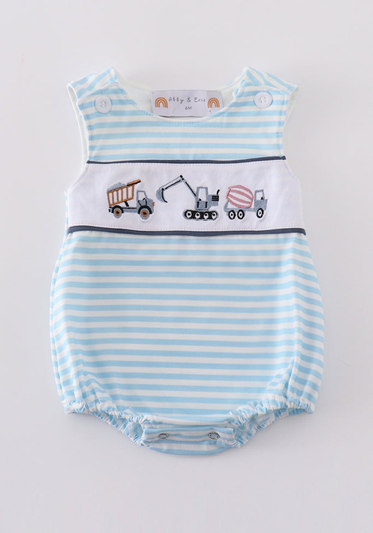 The Benji | Embroidered Tractor Bubble