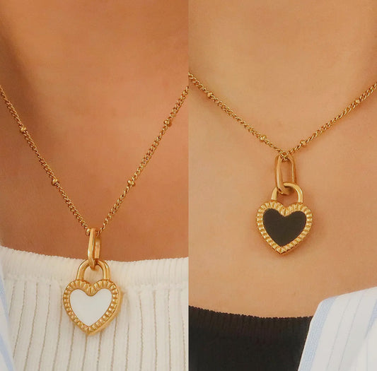 The Double Sided Heart Necklace