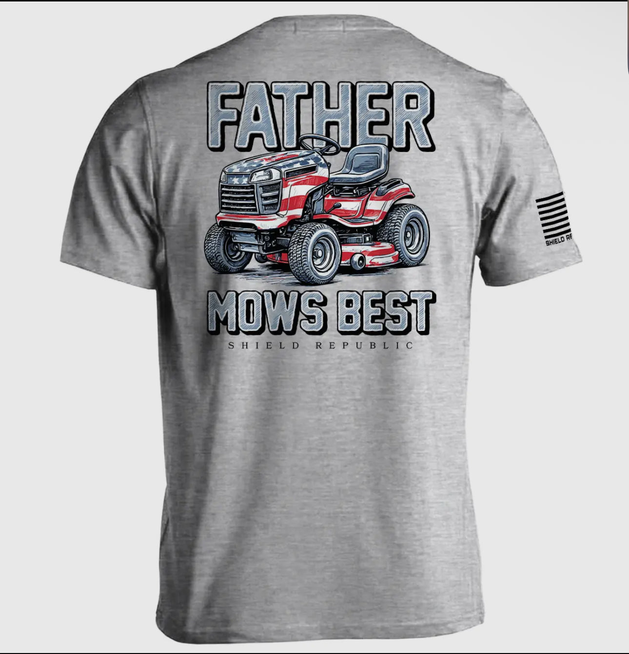 Fathers Mows Best Tee