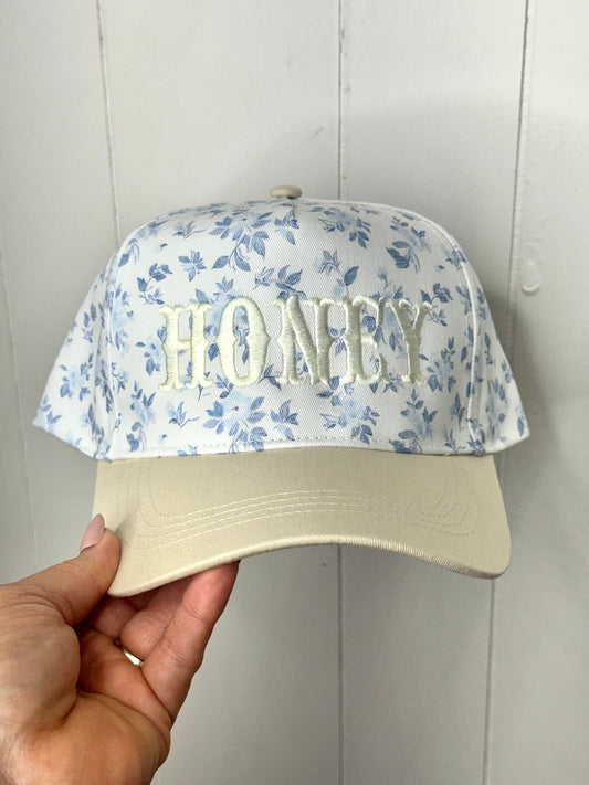 Honey Floral Hat