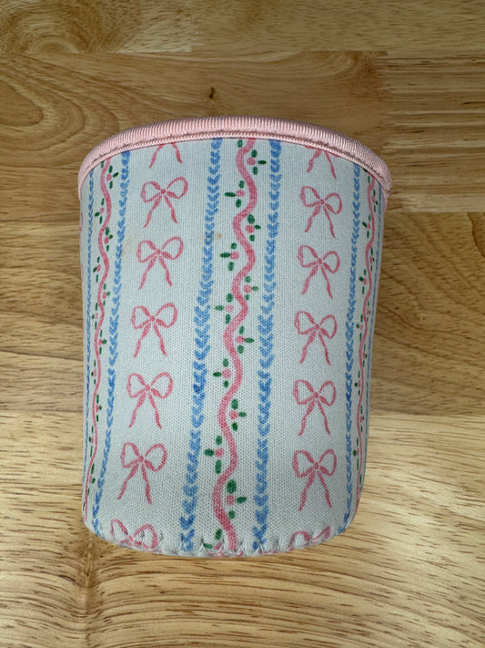 Pink Bow Cup Sleeve | Small