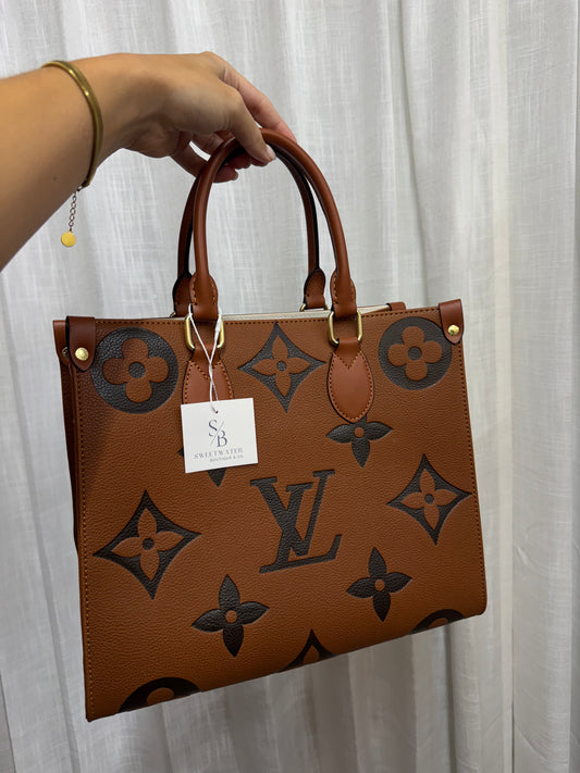 LV Brown Squared Handbag