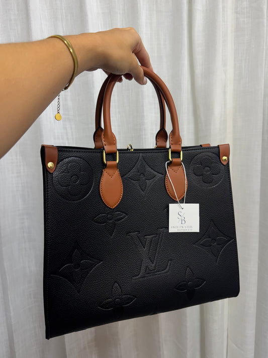 LV Black Squared Handbag