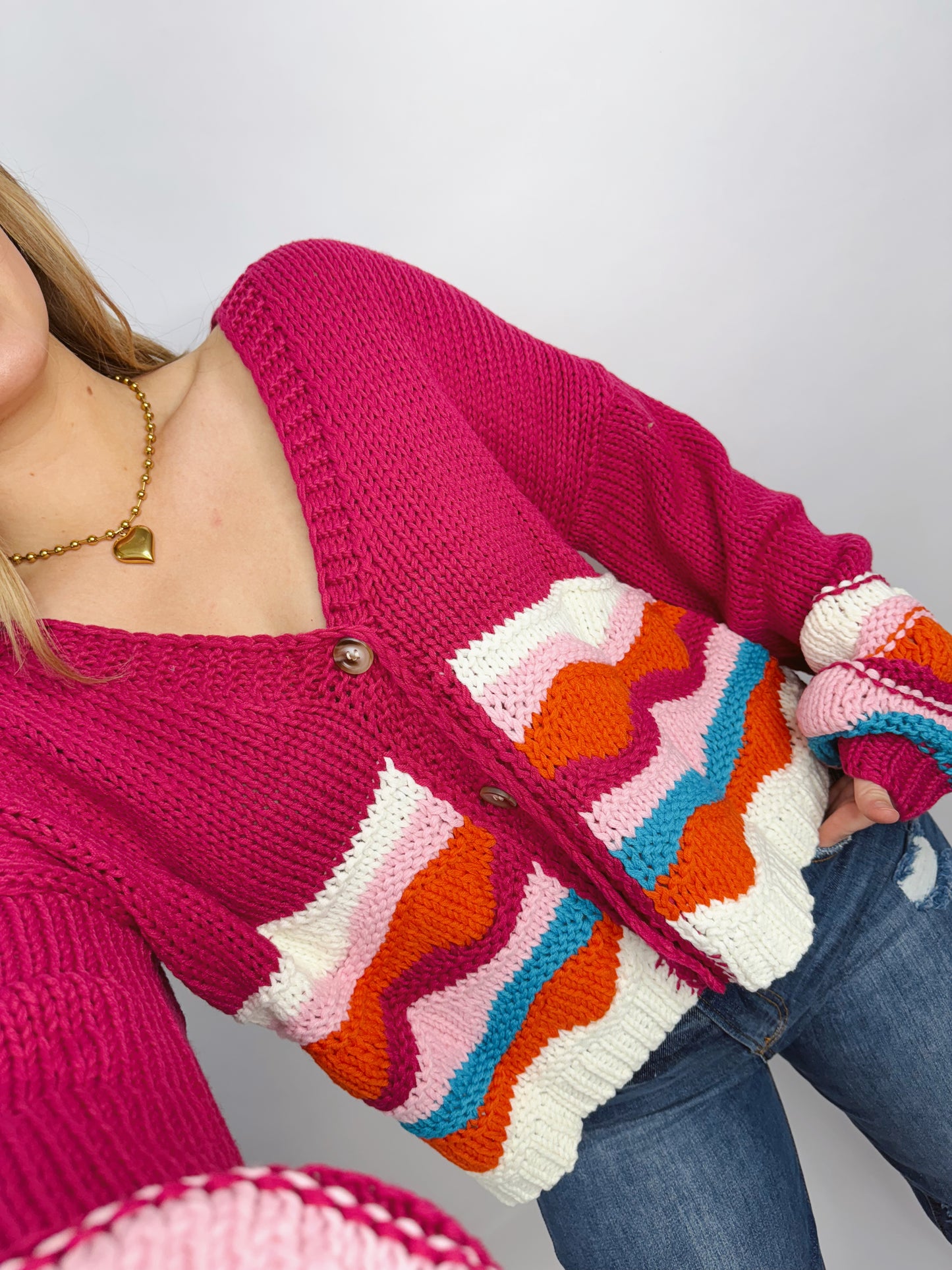 The Shelby | Button Down Sweater