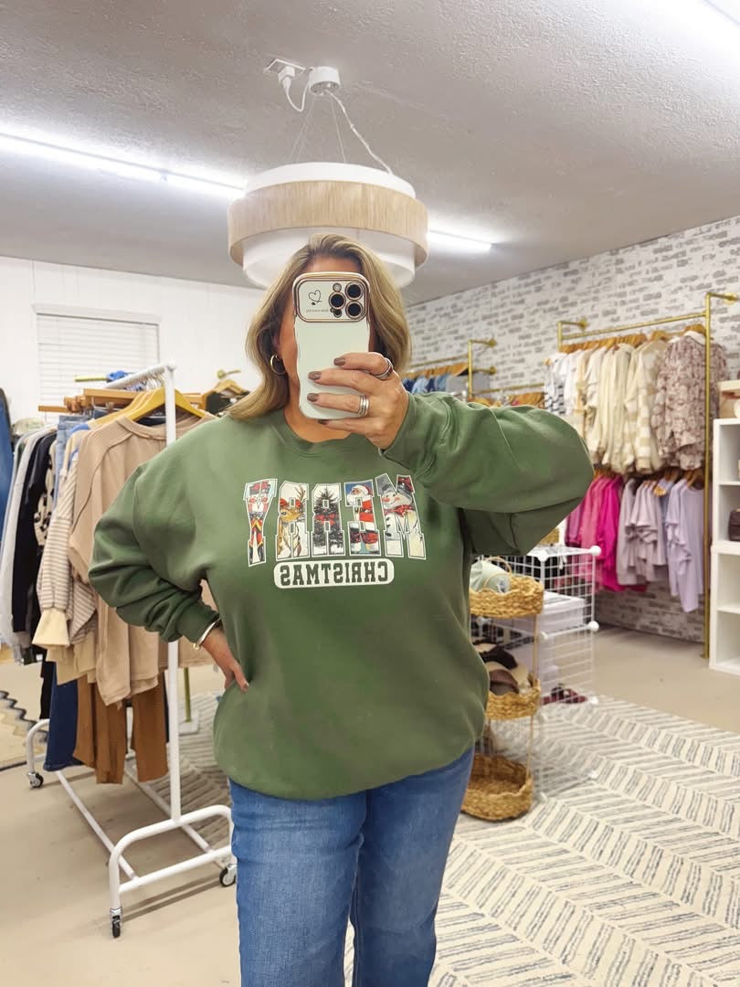 The Merry Christmas Crewneck