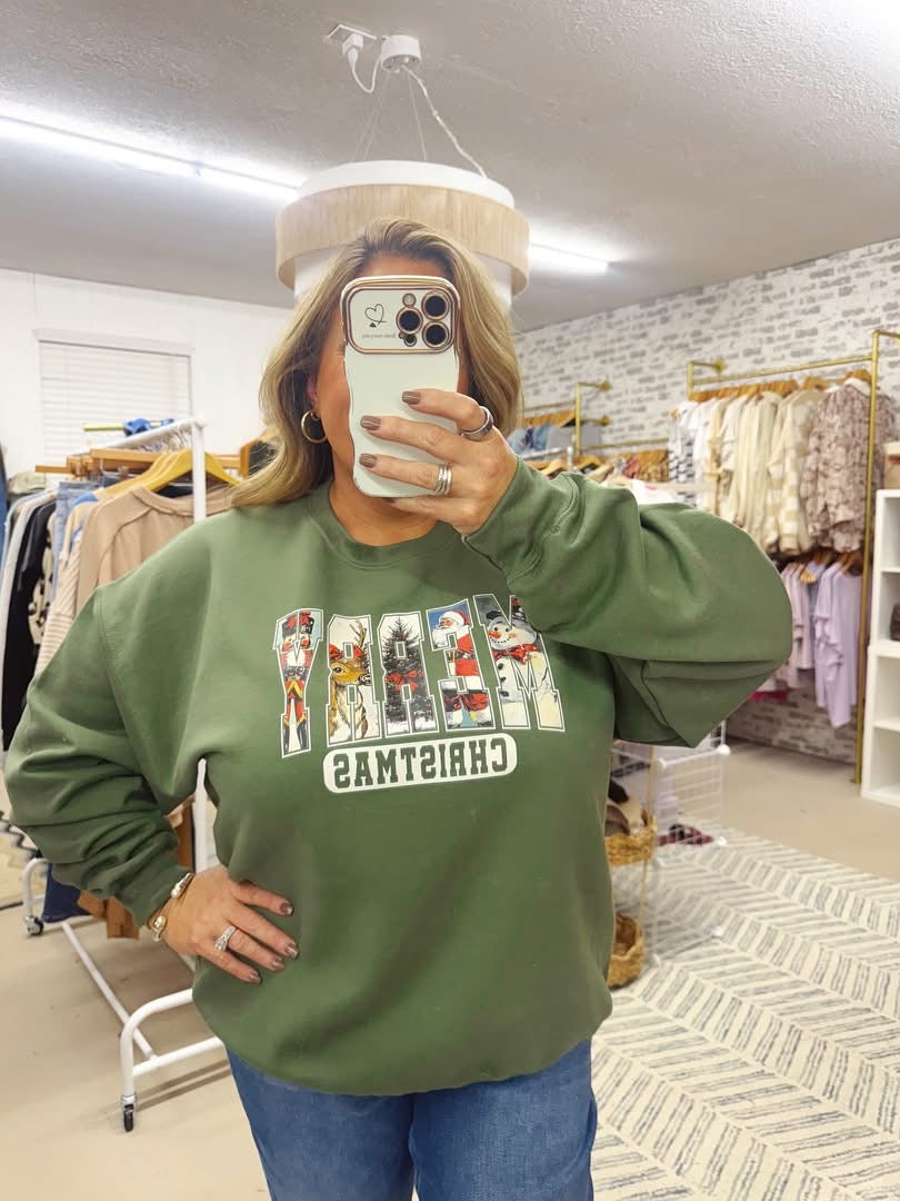 The Merry Christmas Crewneck