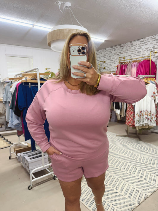The Rose Scuba Crewneck