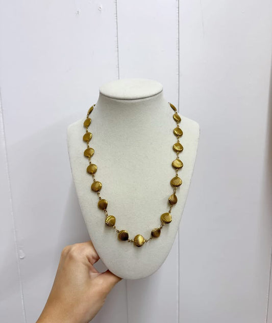 The Golden Shore Shell Necklace