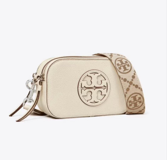 T/B Insp Double Zip Off White Bag MQ