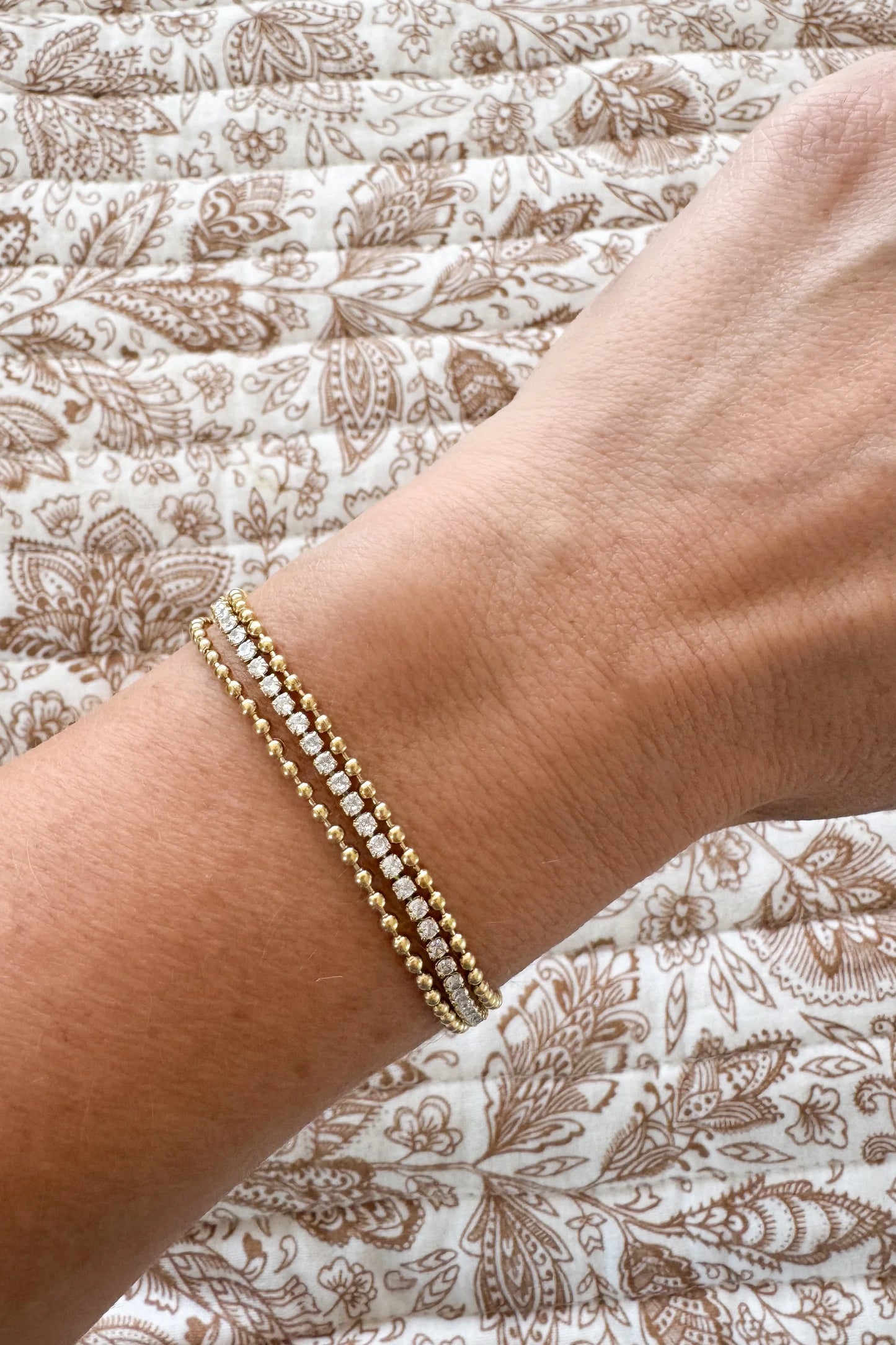 Luster Link Gold Bracelet