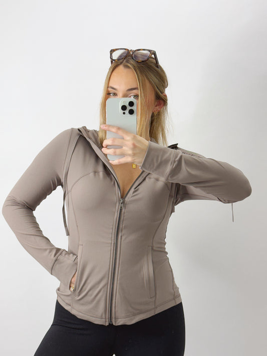 The Willow | Truffle Active Jacket