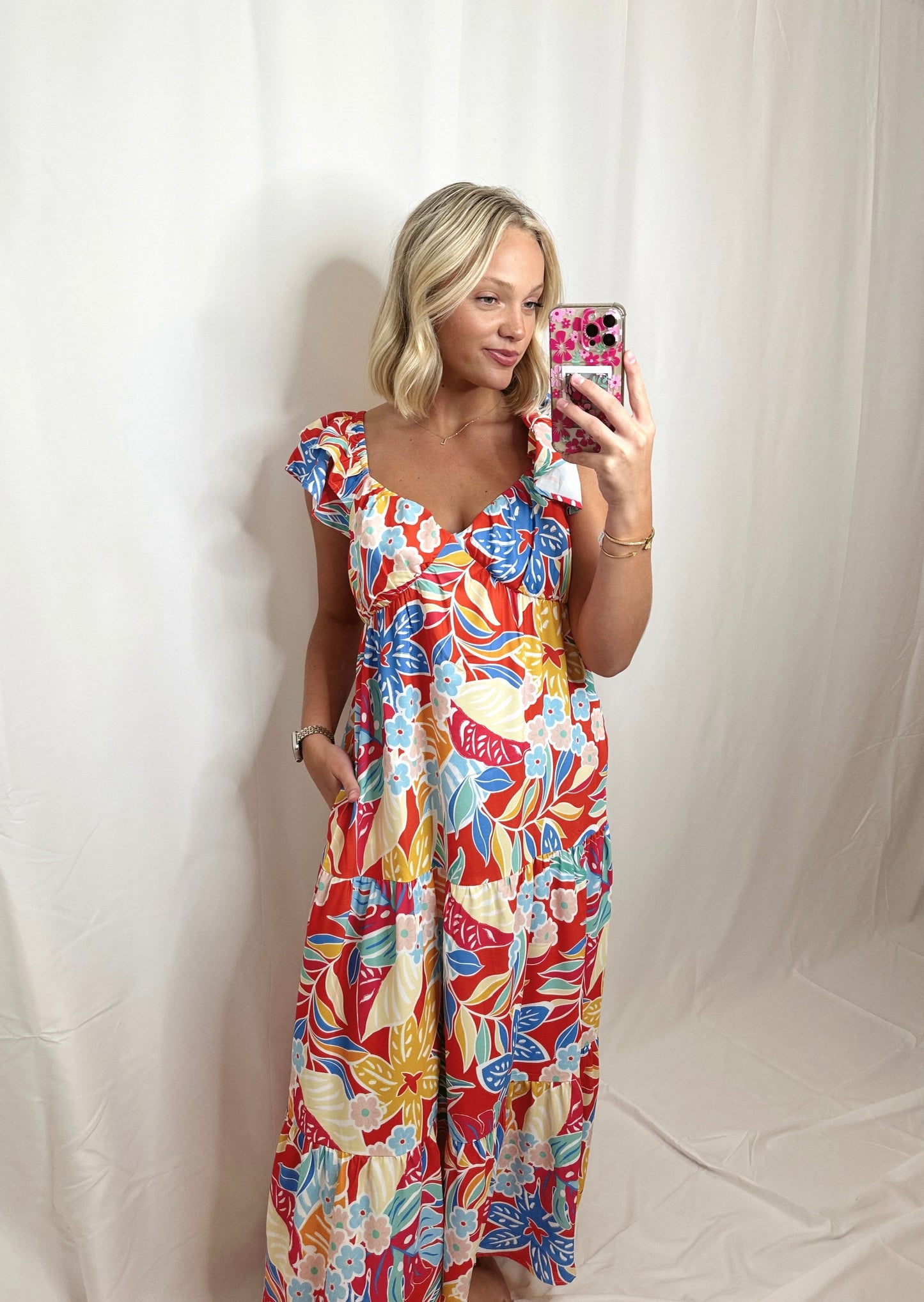 The Lesley | Floral Maxi Dress