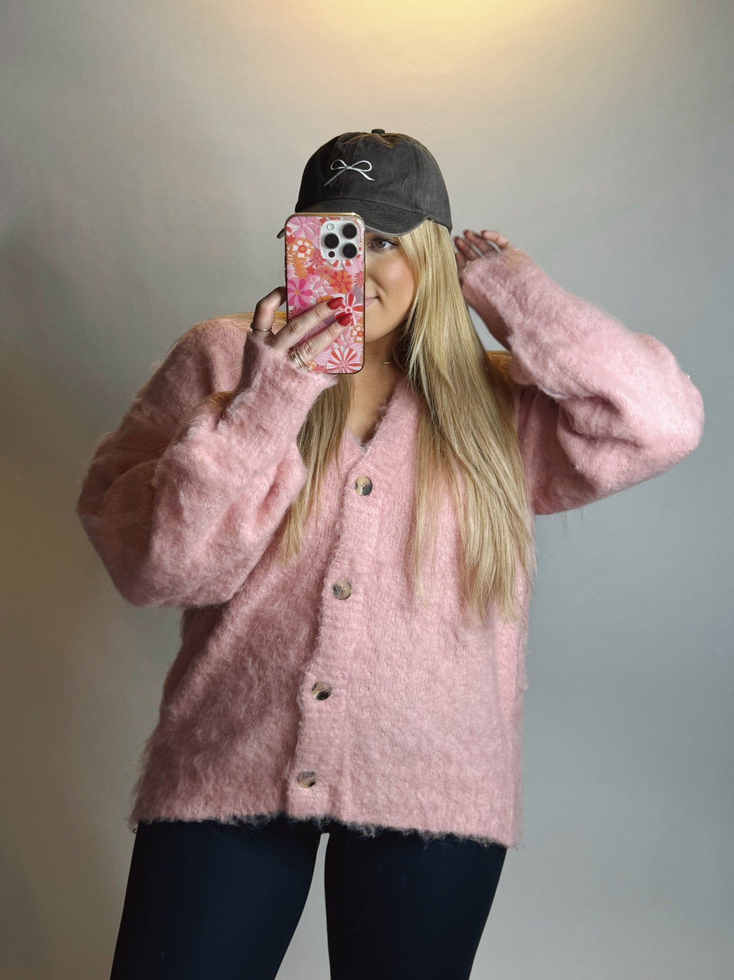 The Taylor | Bubblegum Pink Sweater