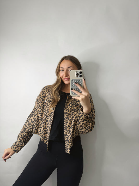 The 904 | Jaguar Print Crop