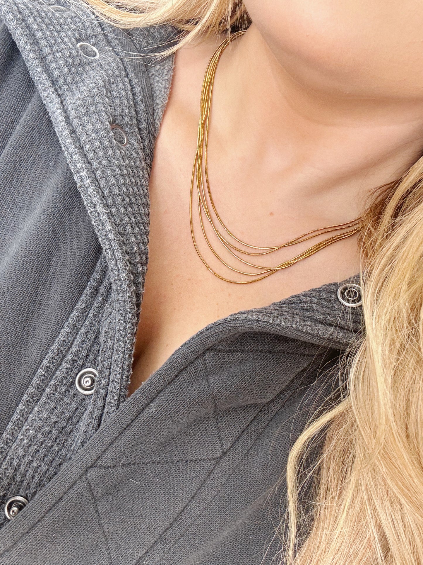 The Parie | Layered Chain Necklace