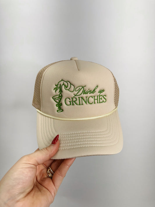 DRINK UP GRINCHES | Trucker Hat