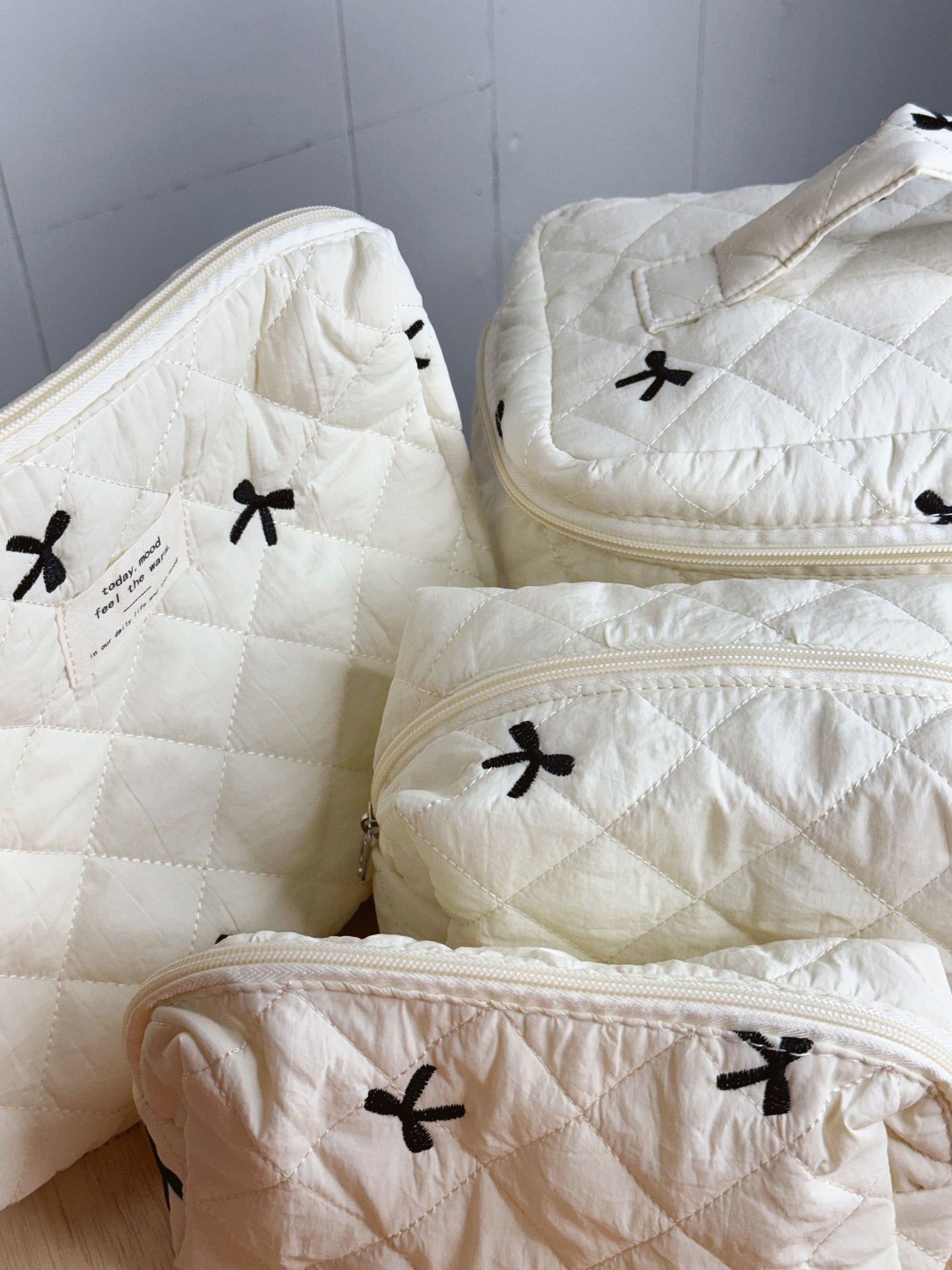Bow Cosmetic Bags