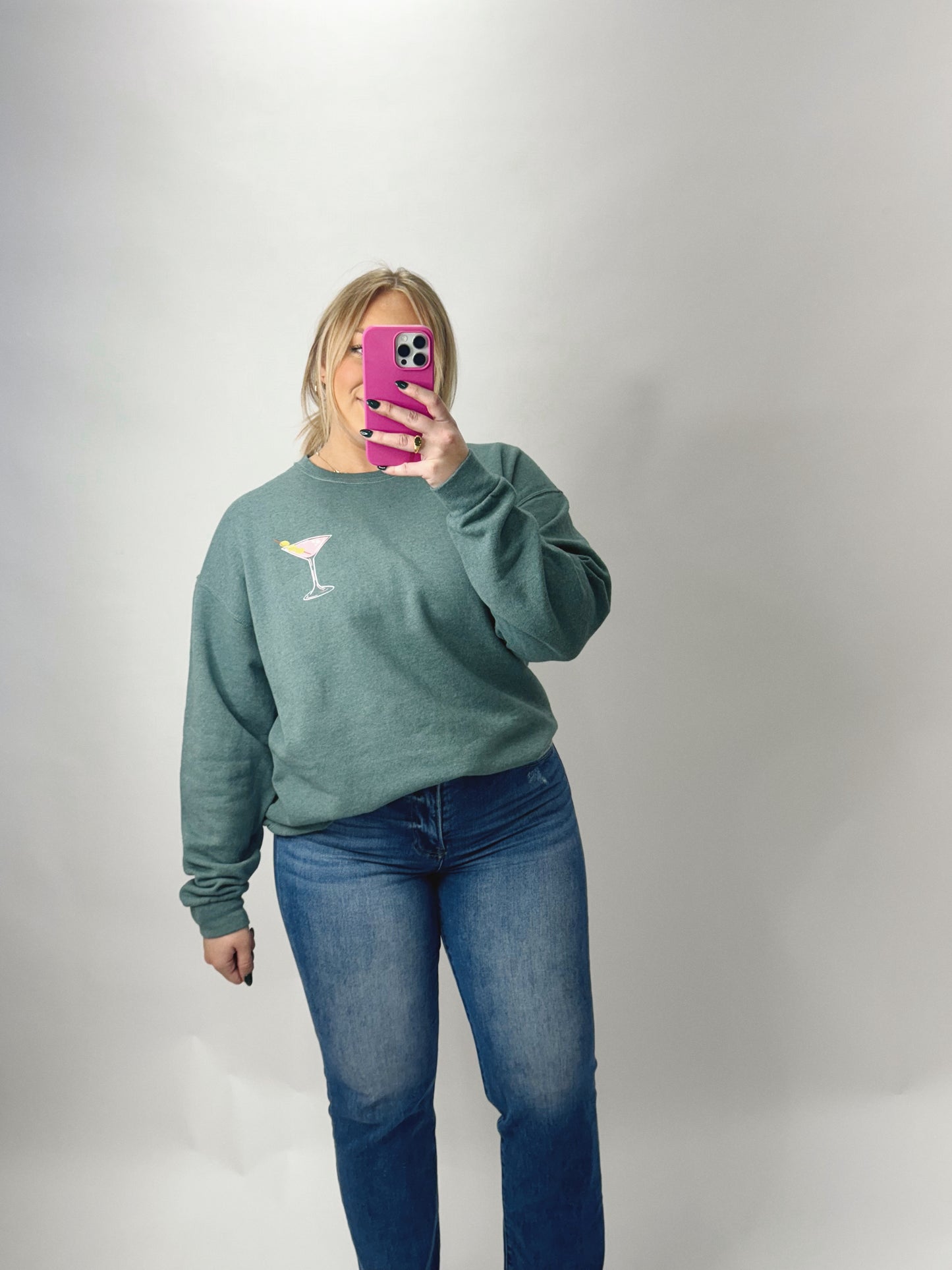 CHEERS | Green Sweatshirt