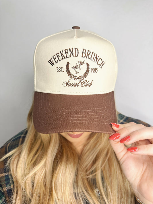 Weekend Brunch Social Club Hat