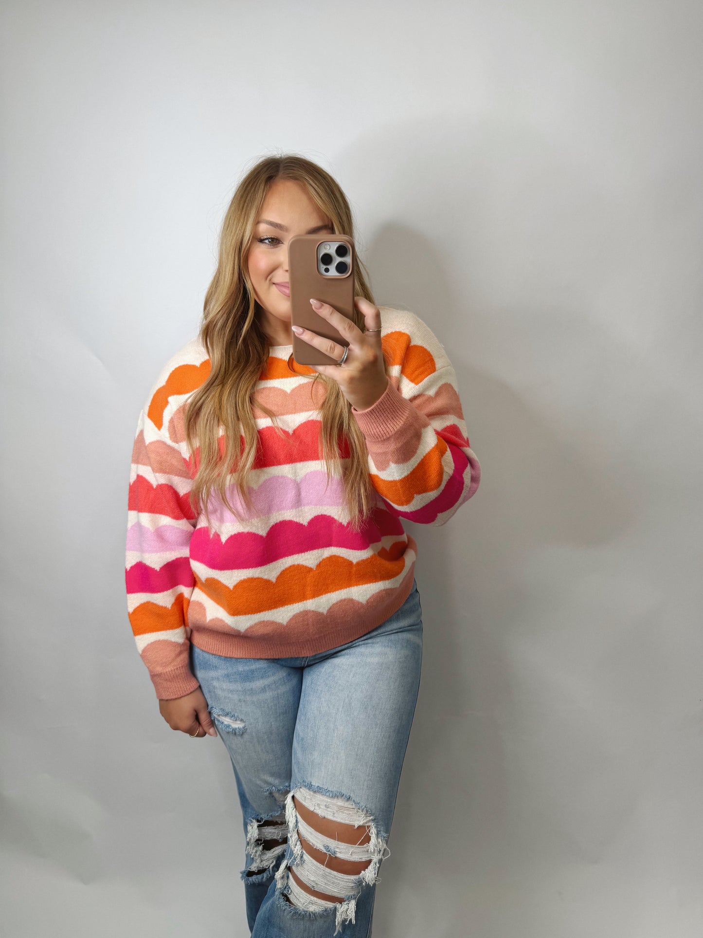 The Avery | Sunset Sweater