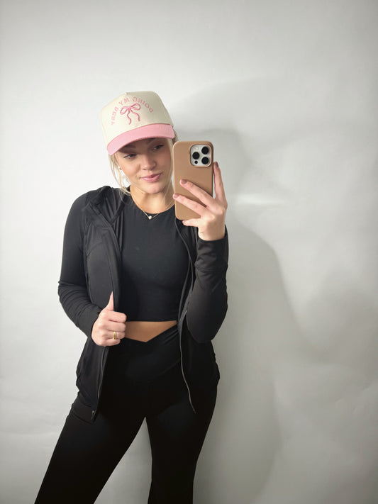 The Willow | Black Active Jacket