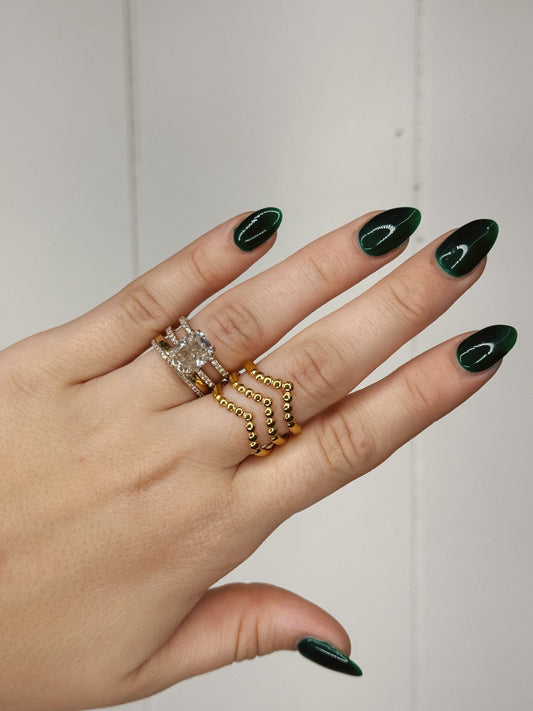 The Iggy | Adjustable Stacked Ring