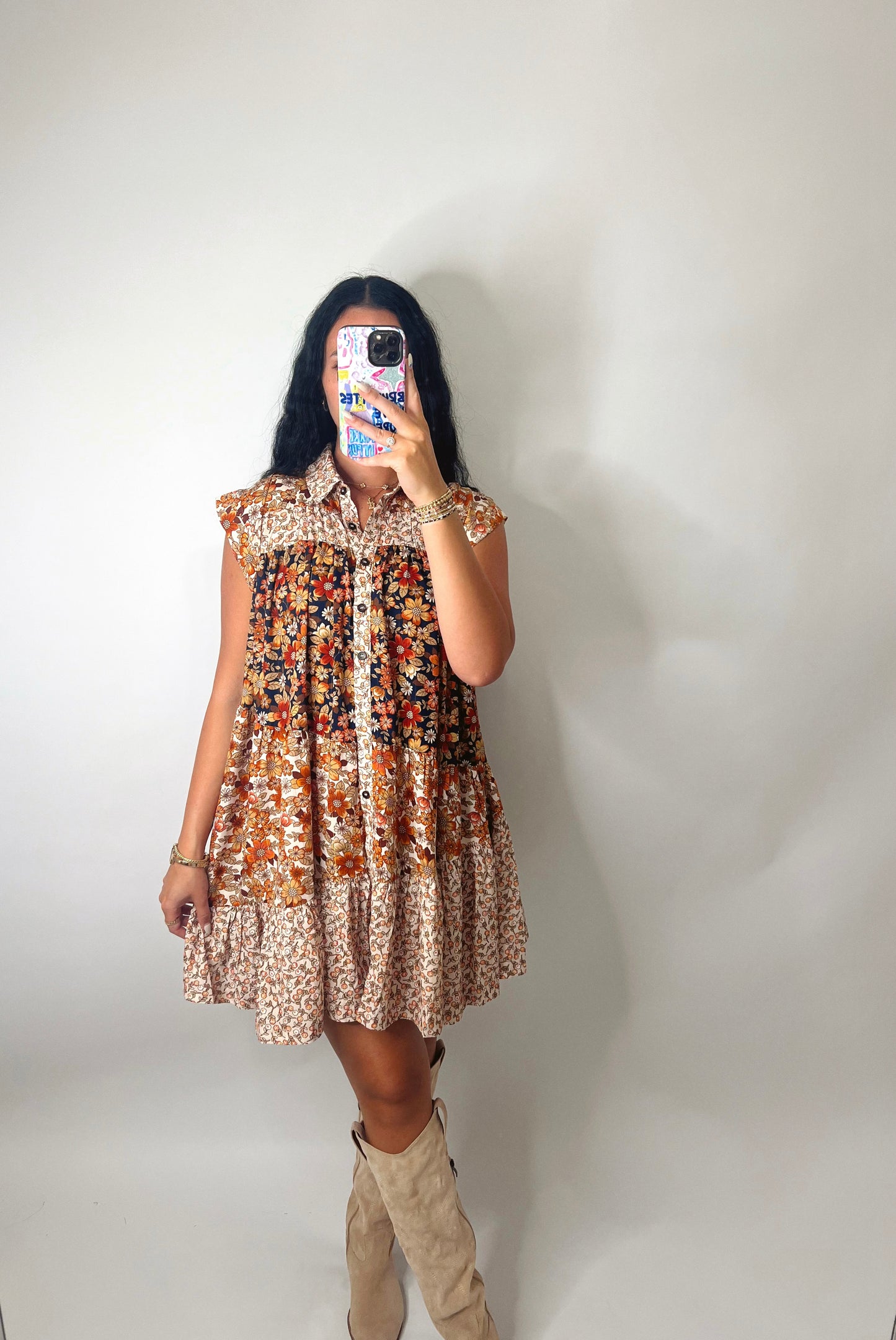 The Lucy | Fall Floral Dress