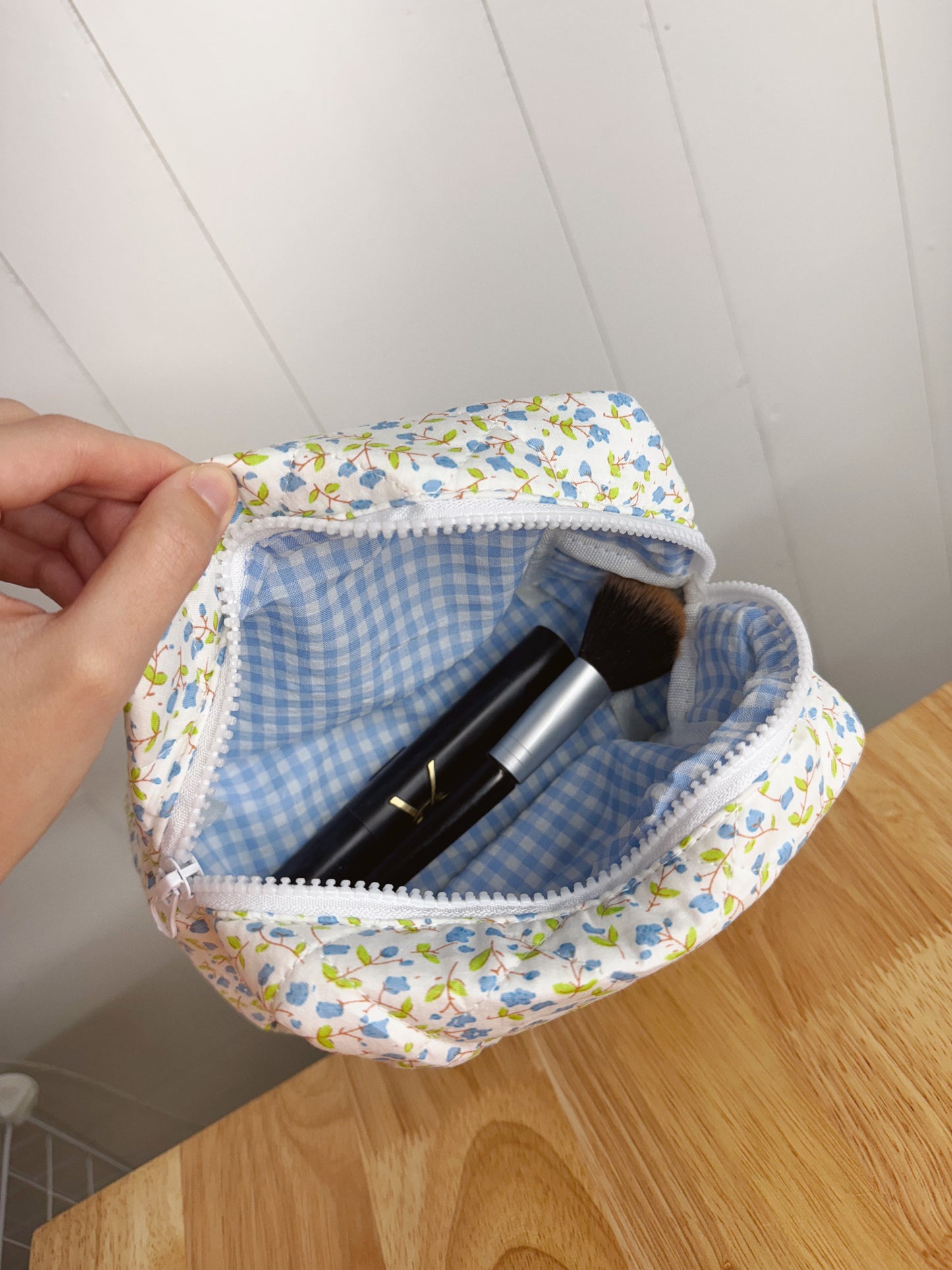 Floral Cosmetic Bags