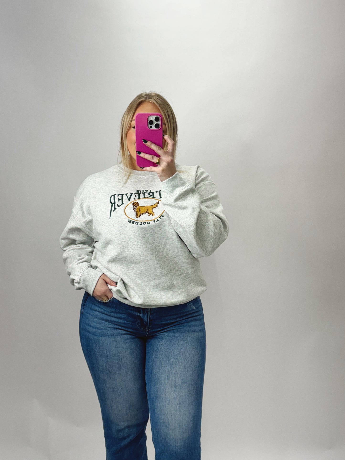 CLUB RETRIEVER | Grey Sweatshirt