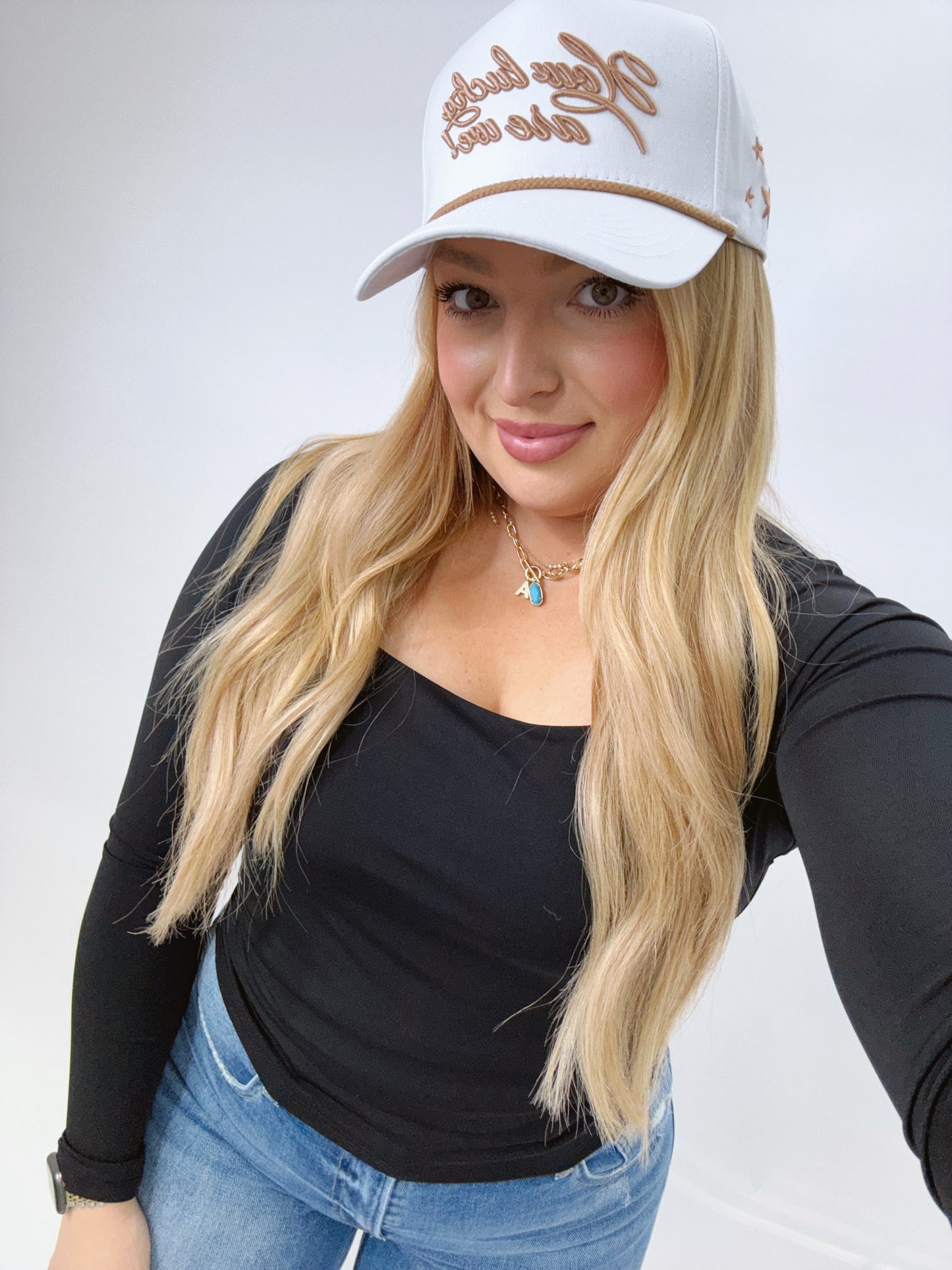 How Lucky Are We Trucker Hat