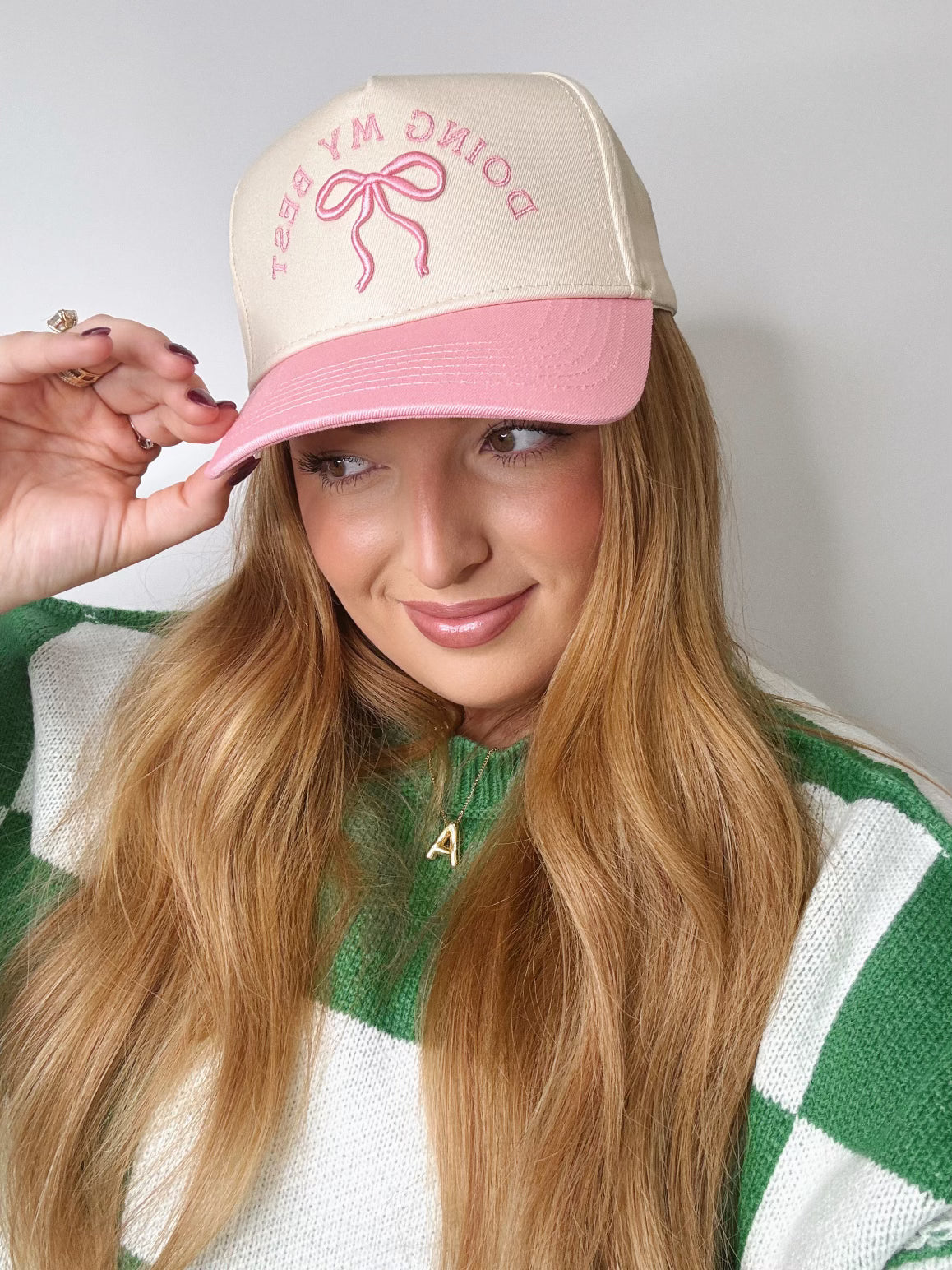 DOING MY BEST | Bow Hat