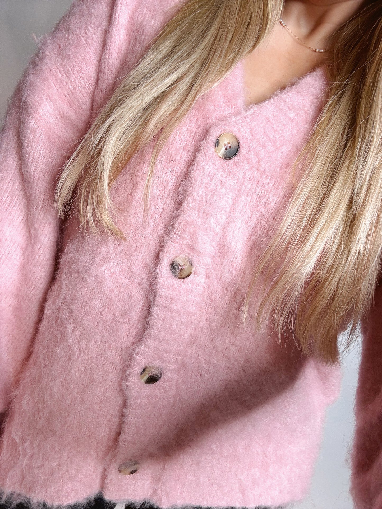 The Taylor | Bubblegum Pink Sweater