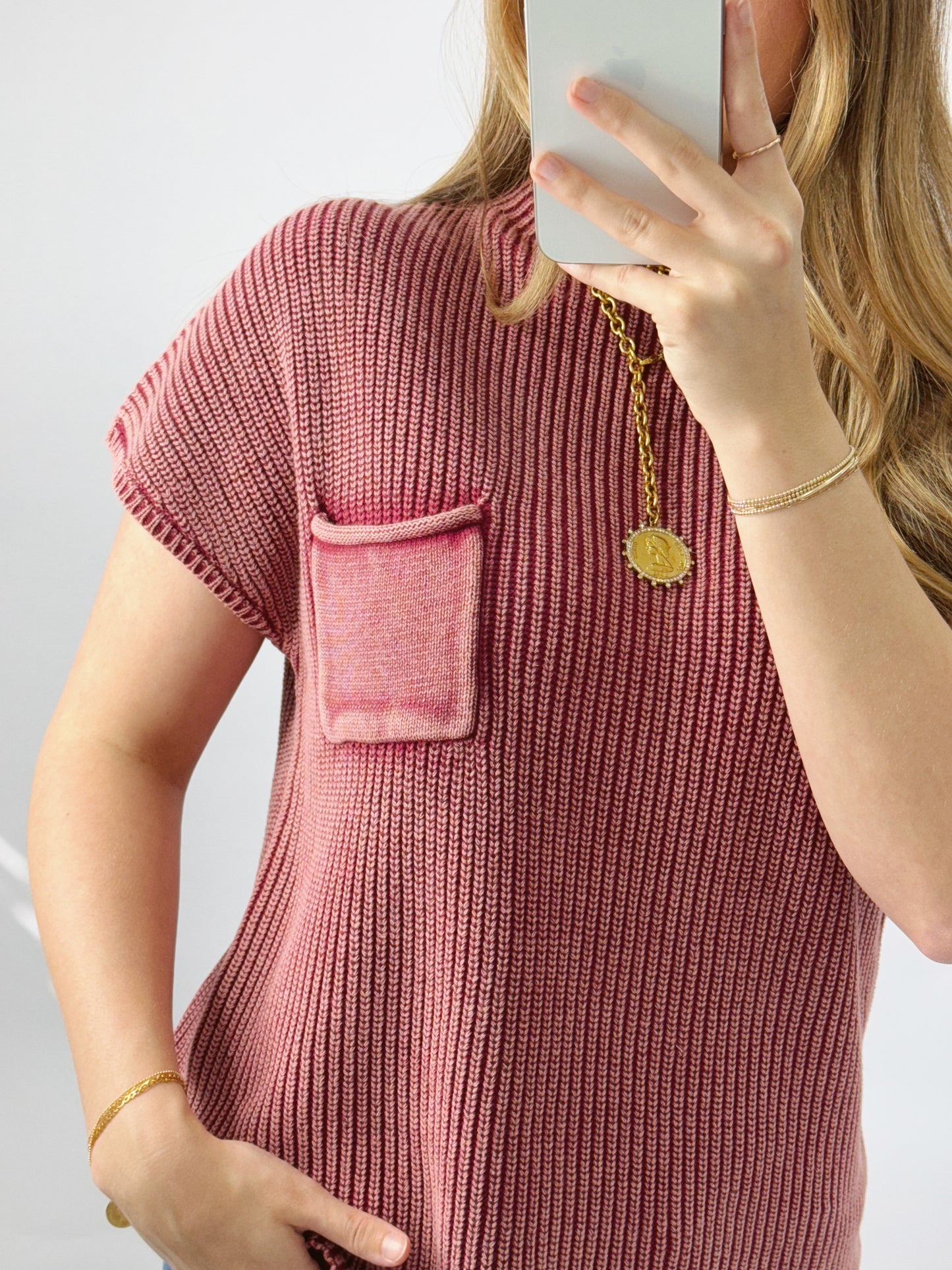 Coin Drop Necklace