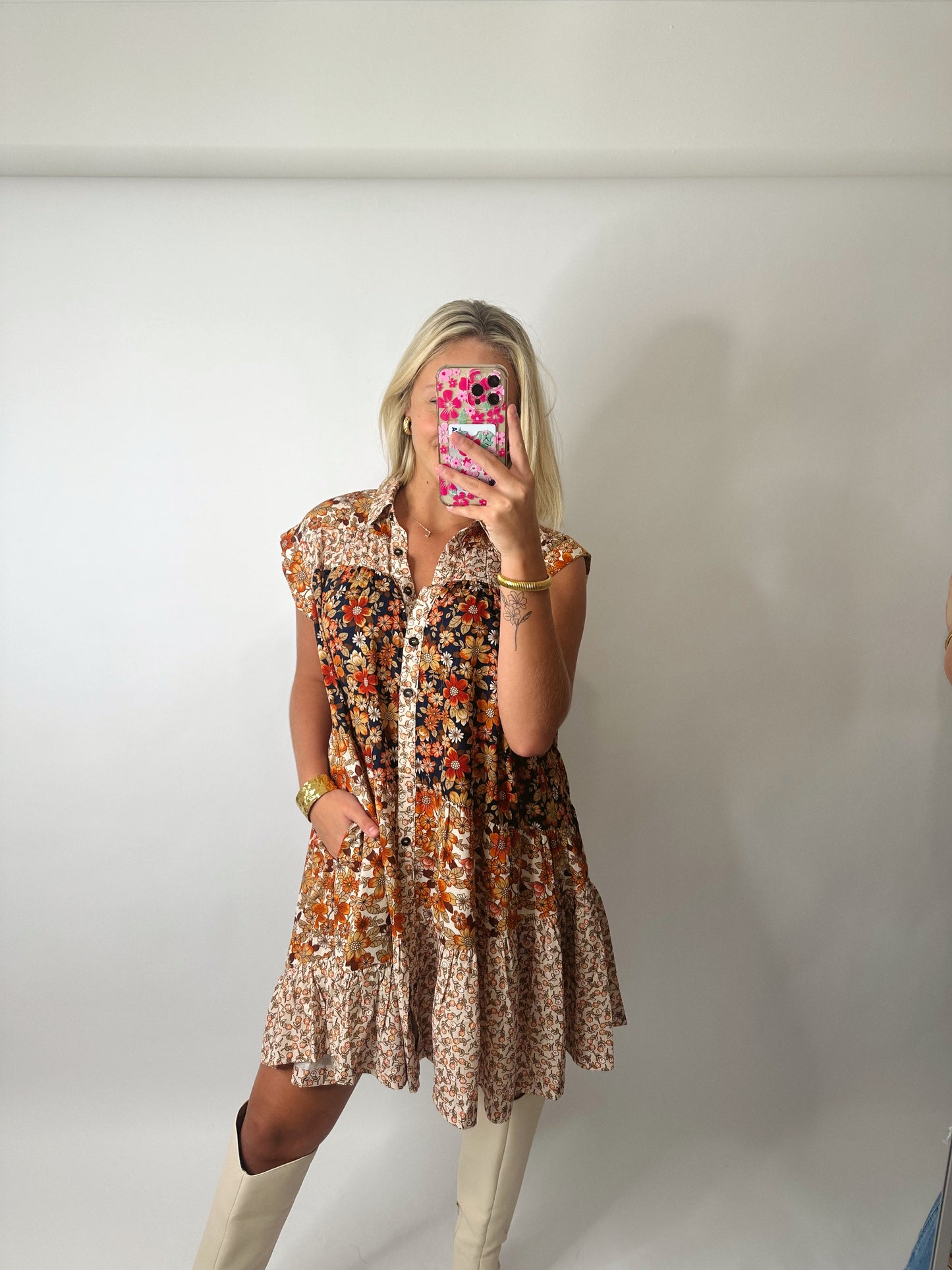 The Lucy | Fall Floral Dress