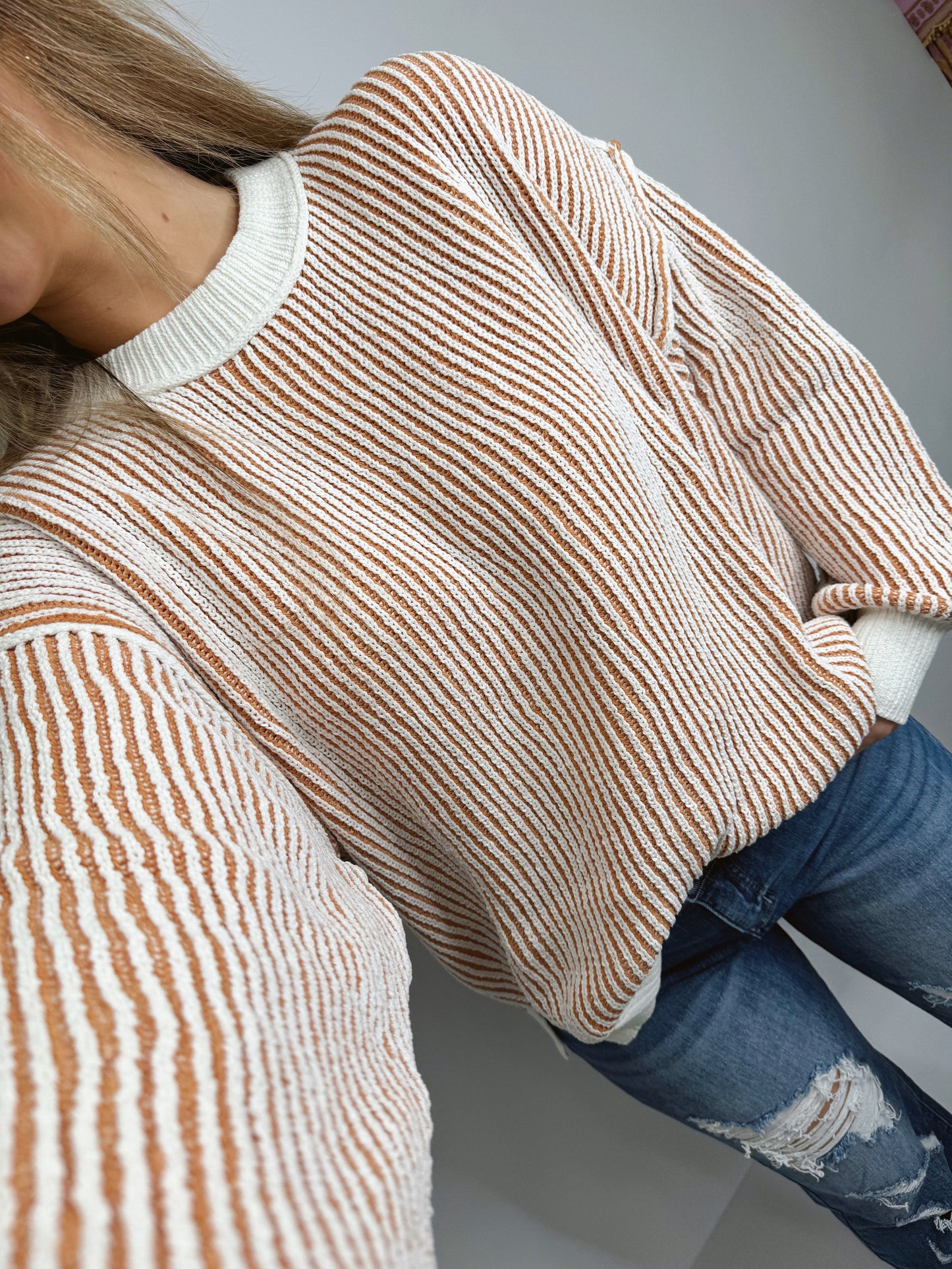 The Amber | Striped Sweater