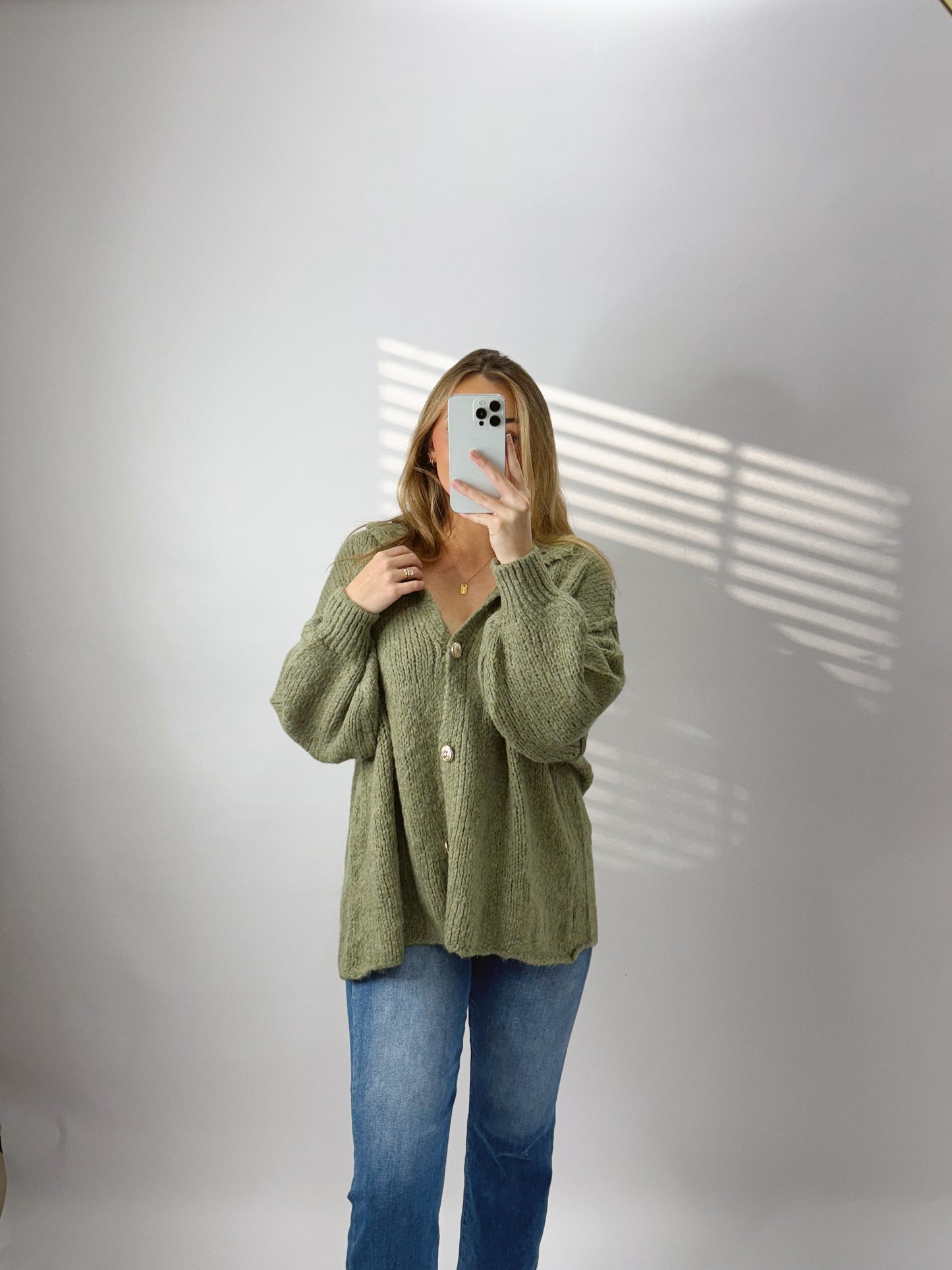 The Carrie | Wool Cardigan