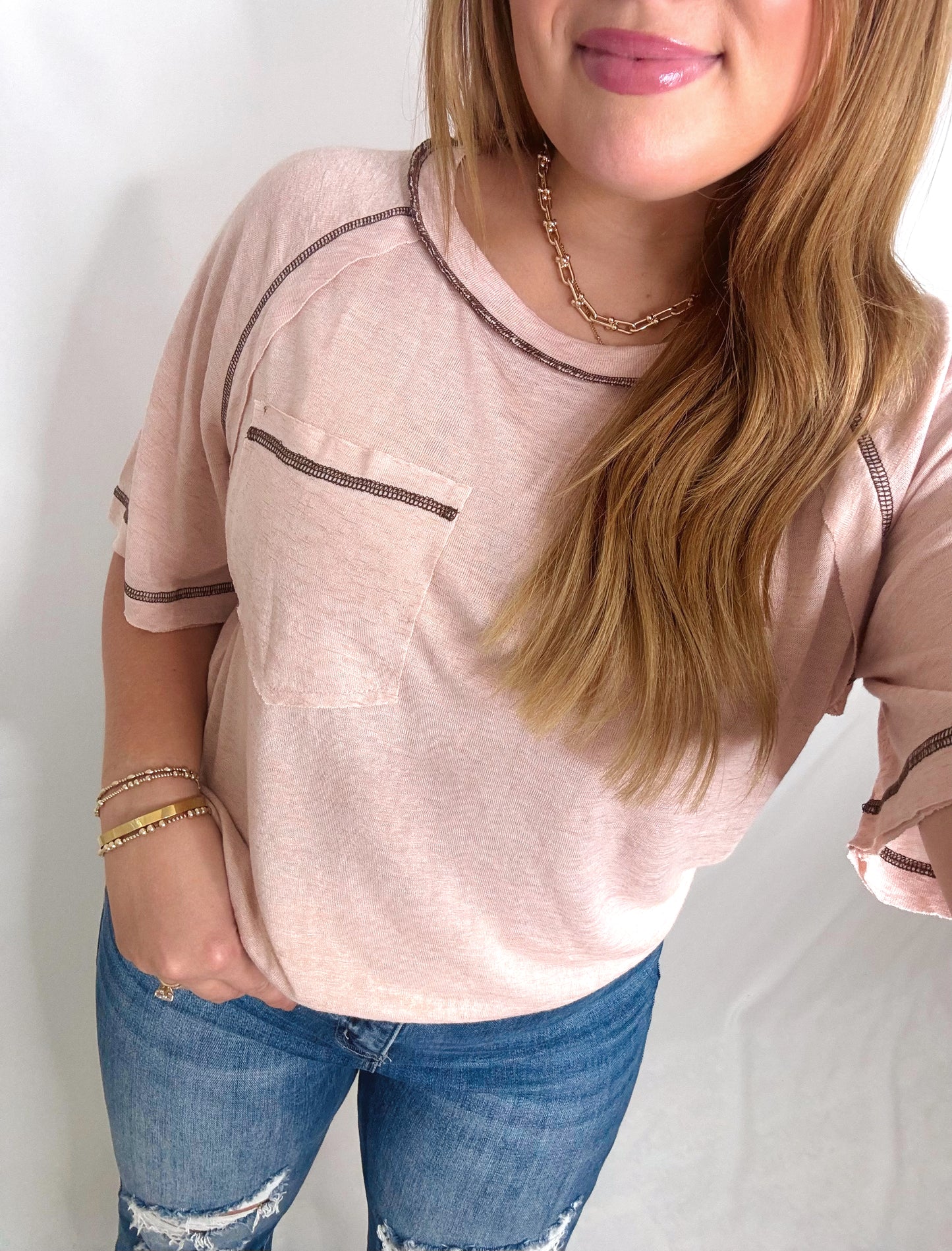 The Rue | Reverse Seam Tee