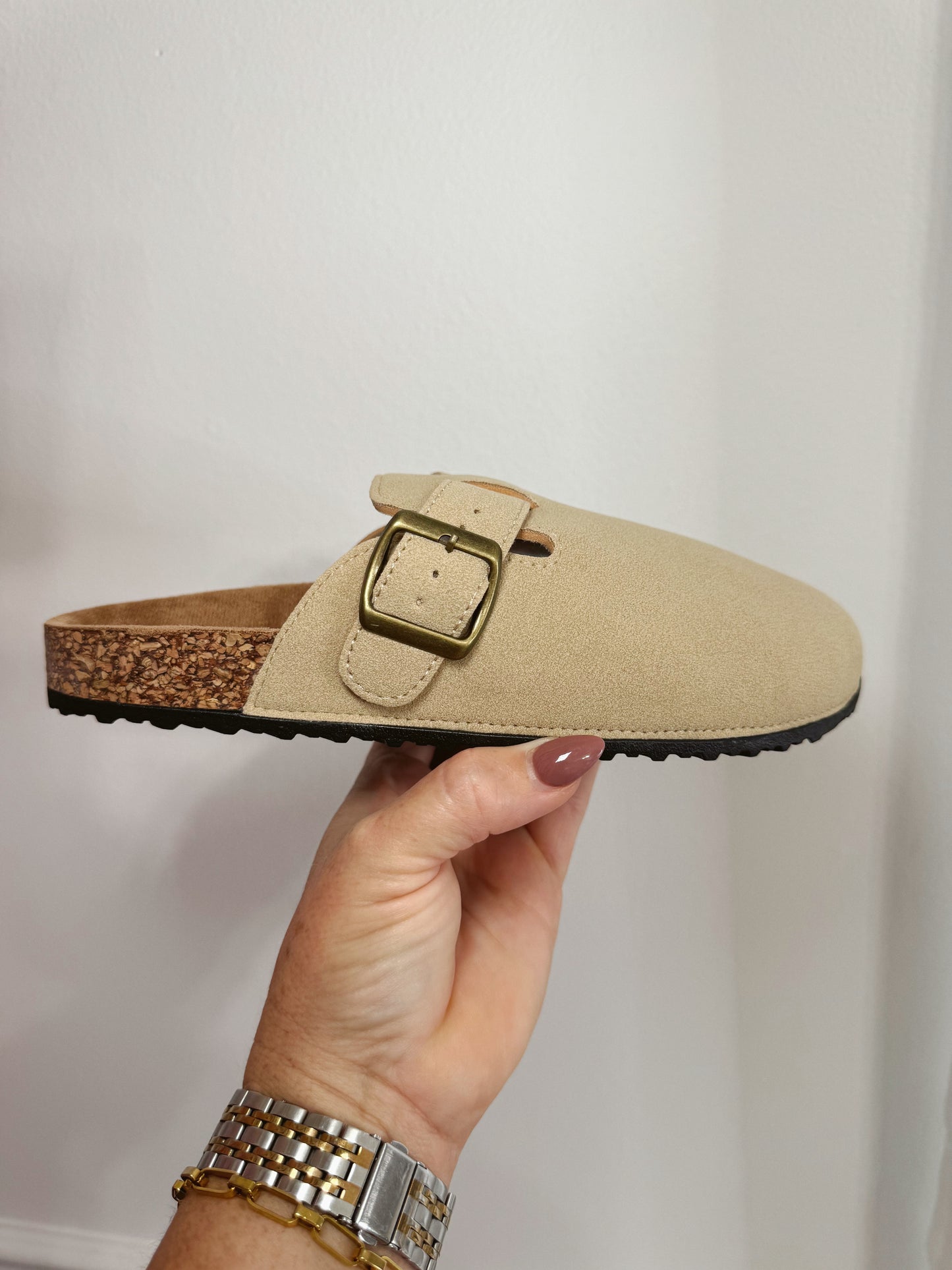 The Kenna | Suede Clogs