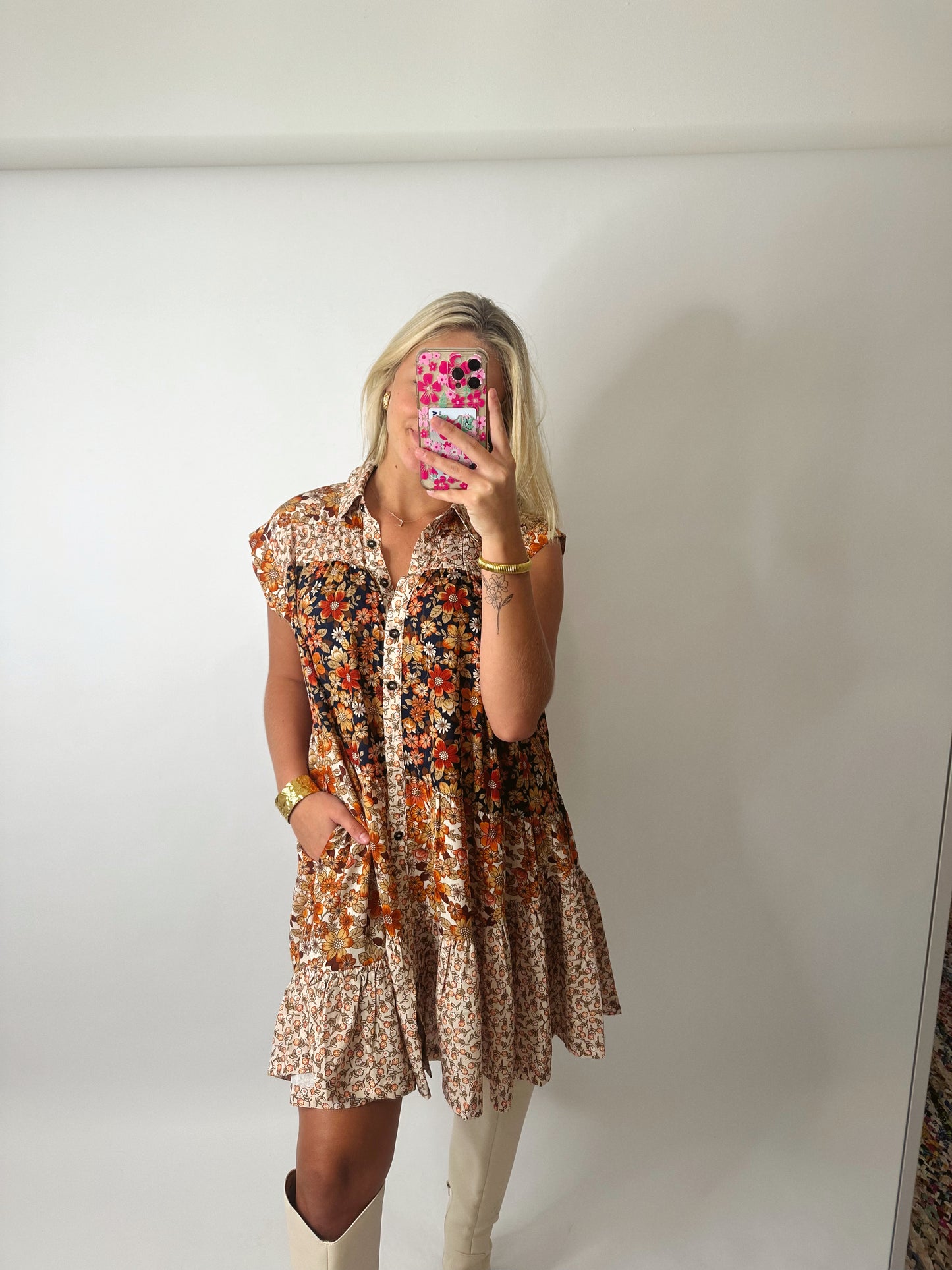 The Lucy | Fall Floral Dress