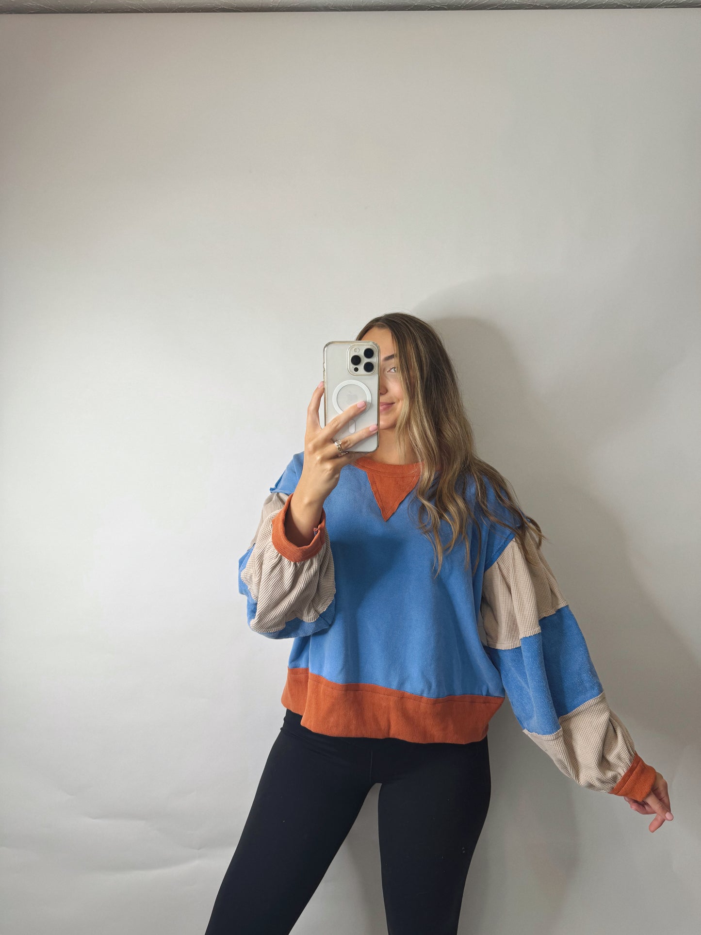 The Nikki | Colorblock Sweatshirt