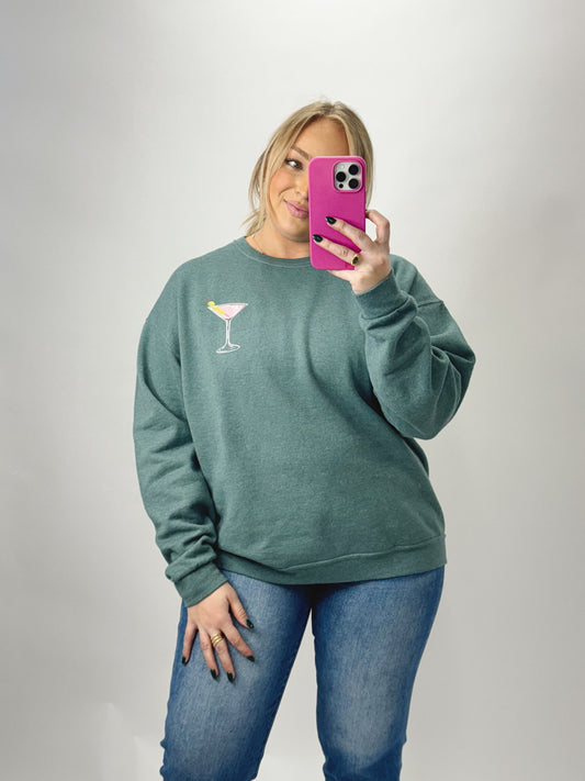 CHEERS | Green Sweatshirt