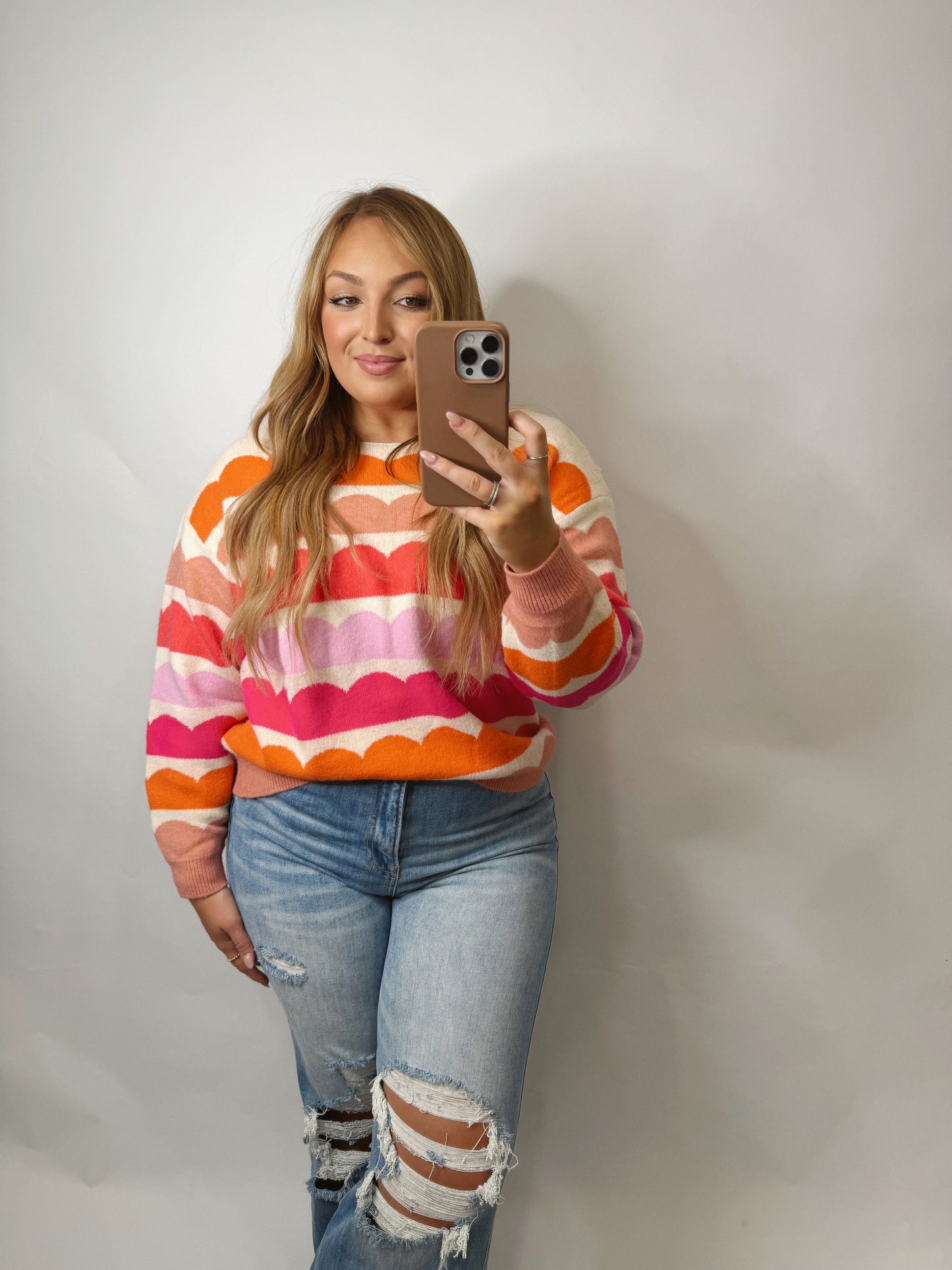 The Avery | Sunset Sweater